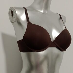 Danskin 34B Chocolate Push Up Bra
